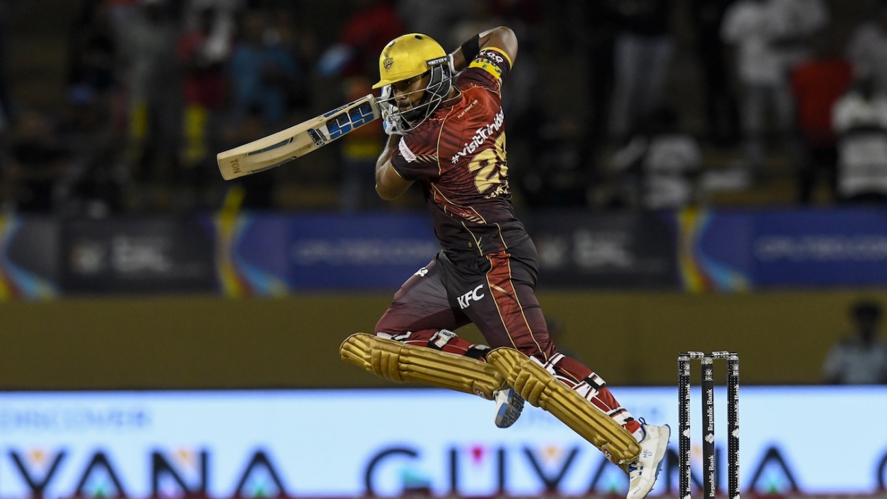 Pooran powers all-round Knight Riders into CPL Qualifier 2