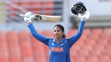 Mandhana ton hands India first win at home against Australia since 2007
