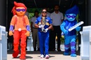 Chamari Athapaththu brings the Women's World Cup in to the R Premadasa Stadium, Colombo, September 22, 2025 