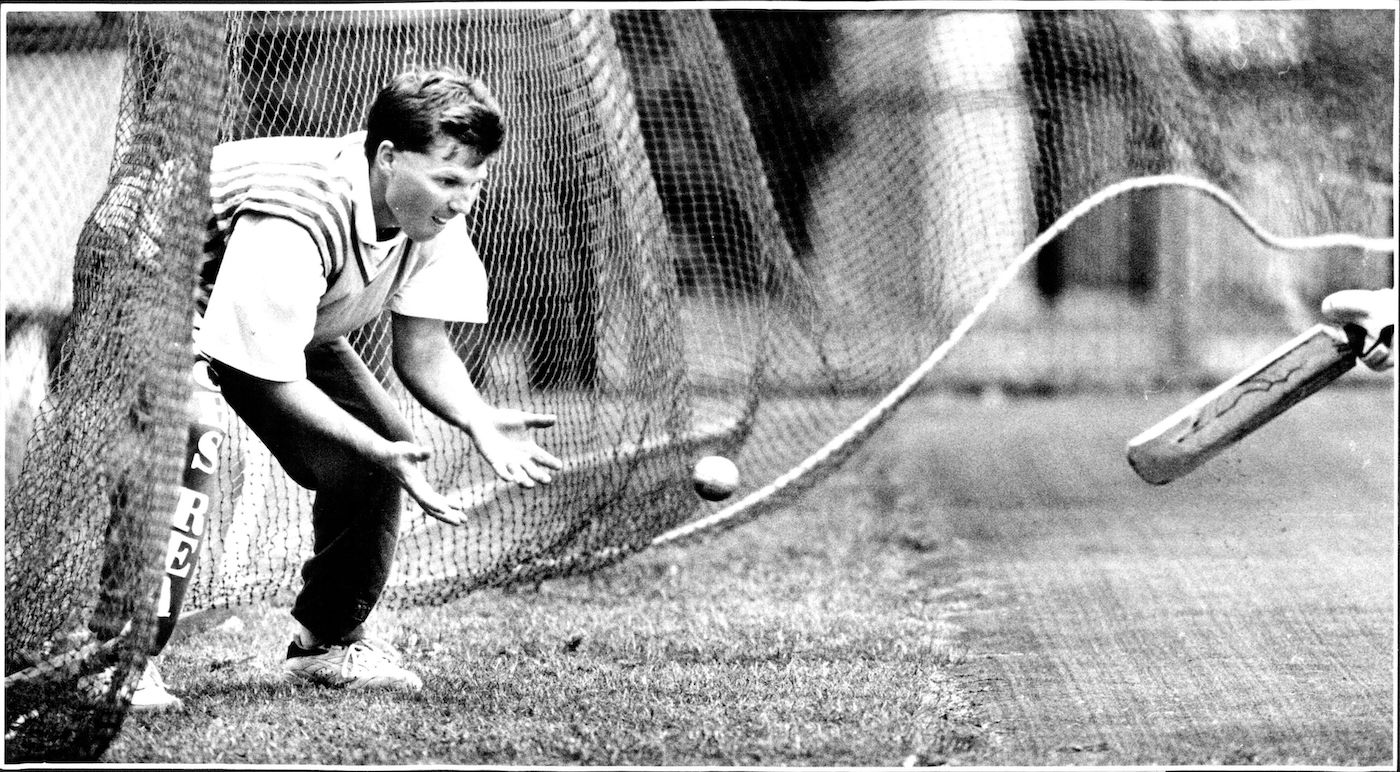 Bat's cradle: there's many a catch twixt net and slip