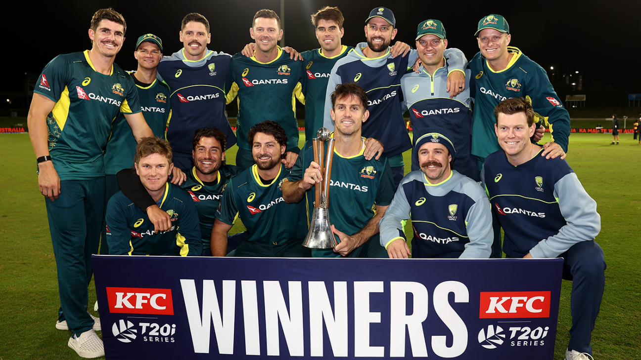 Marsh 103* brushes aside Neesham four-for as Australia clinch series 2-0