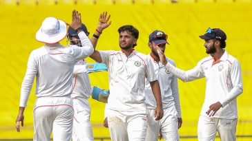 Dubey and Thakur seal Irani Cup title for Vidarbha