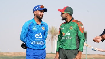Afghanistan opt to bat in search of 3-0 series sweep against Bangladesh