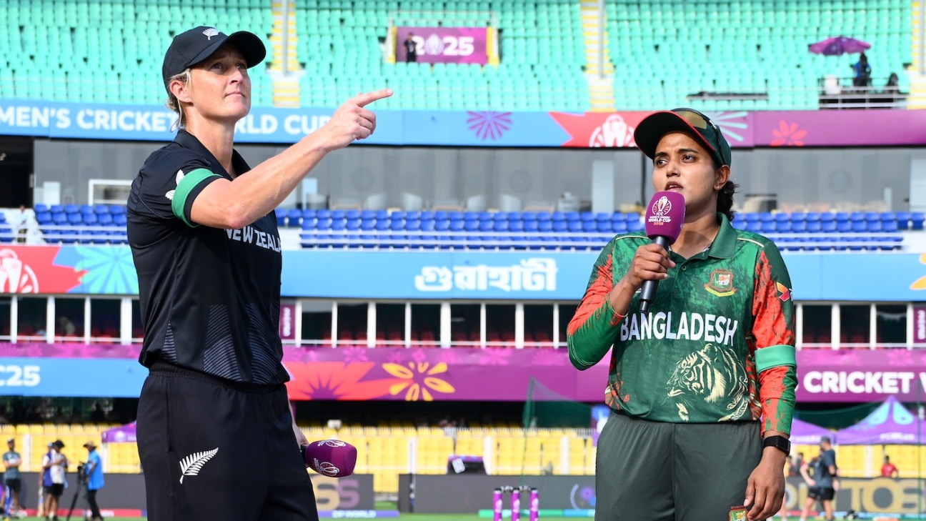 New Zealand bring in Rosemary Mair and bat first against Bangladesh