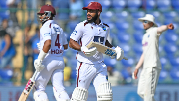 ‘Test match still on’ – West Indies ‘hope to make a game out of’ India’s follow-on gamble