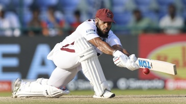 Hope and Campbell fight back after Kuldeep five-for forces WI follow on