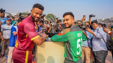 West Indies opt to bowl, Bangladesh hand debut to Mahidul Islam