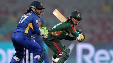 Moni, Sharmin help Bangladesh win comfortably despite late collapse