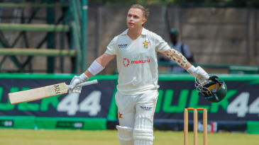 Curran century headlines day as Zimbabwe take big lead