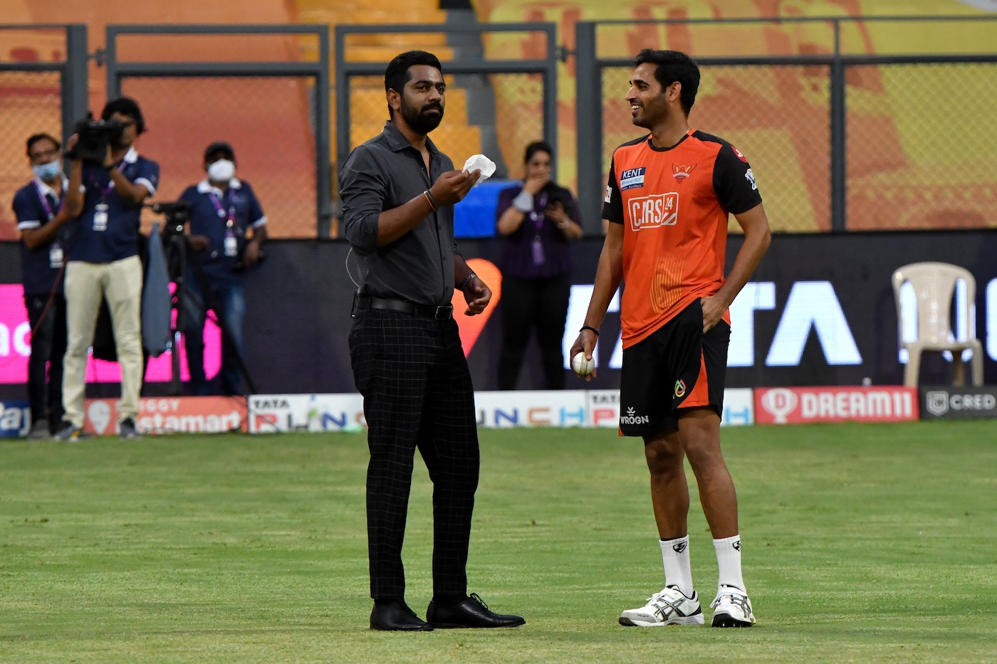 Mukund and Bhuvneshwar Kumar attended NCA camps together.  Mukund and Bhuvneshwar Kumar attended NCA camps together.