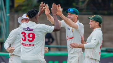 Ngarava and Curran lead Zimbabwe to first home Test win in 12 years
