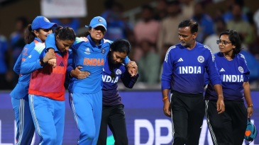Pratika Rawal injures ankle in rain-hit game against Bangladesh