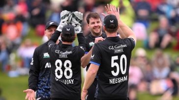 Duffy four-for leads NZ to 3-1 series win in helpful conditions in Dunedin