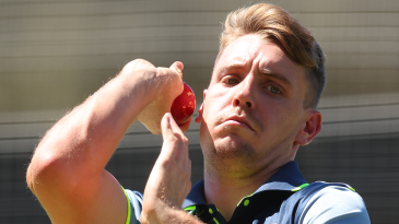 Cameron Green loads up in the nets