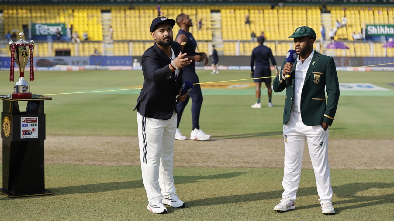 South Africa bring in Muthusamy and bat; Sai Sudharsan and Reddy in for India