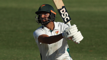 Chaudhary stars with maiden first-class hundred in Tasmania’s 623