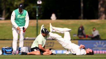 Blundell, Smith sustain injuries in Christchurch; Jamieson returns to Plunket Shield