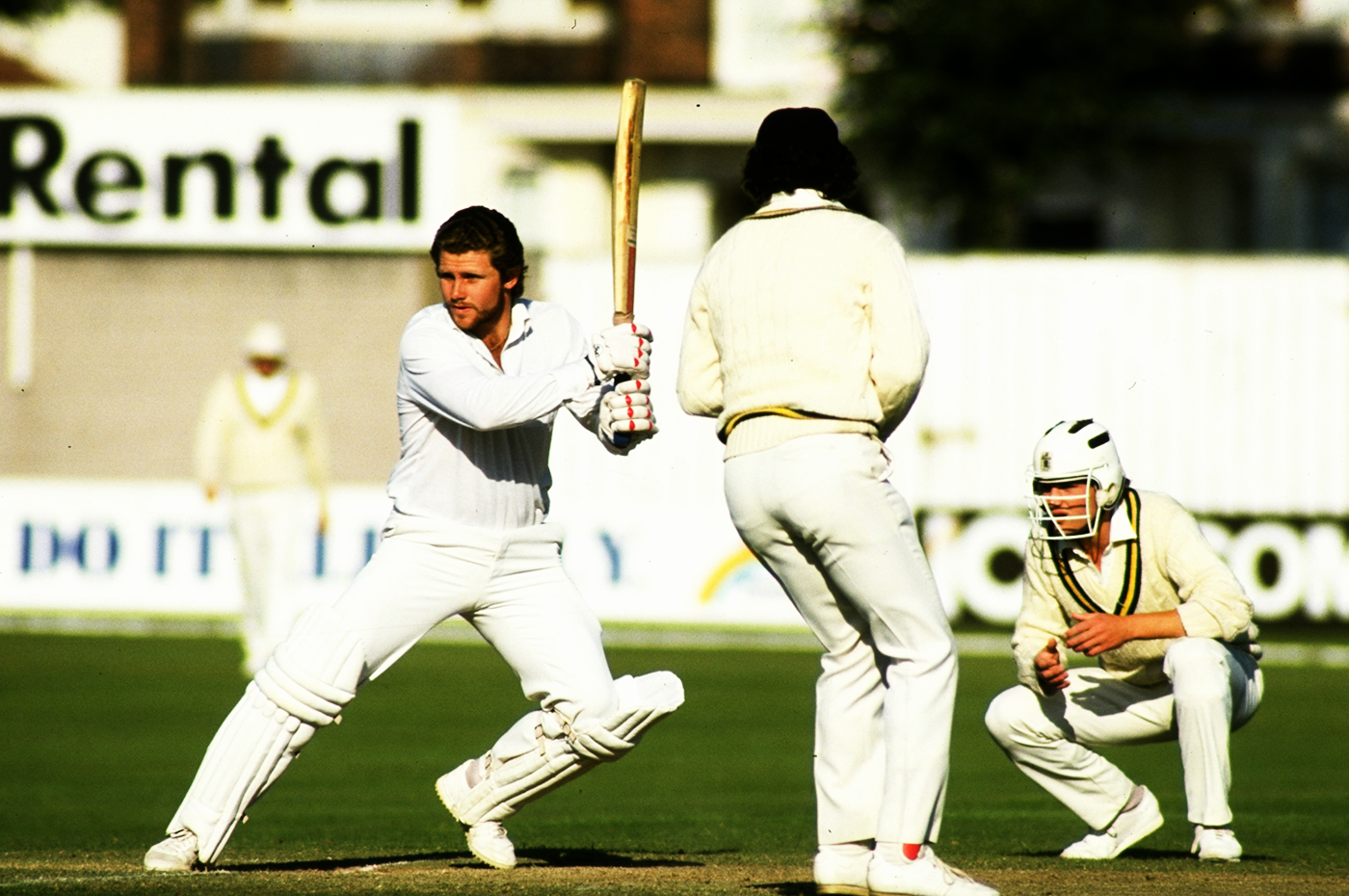 Made in Hants: Smith in a 1985 County Championship match