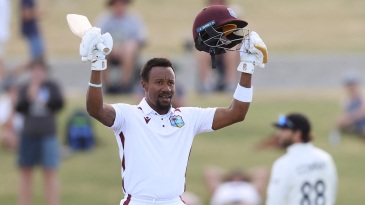Hodge hundred keeps West Indies’ fight on
