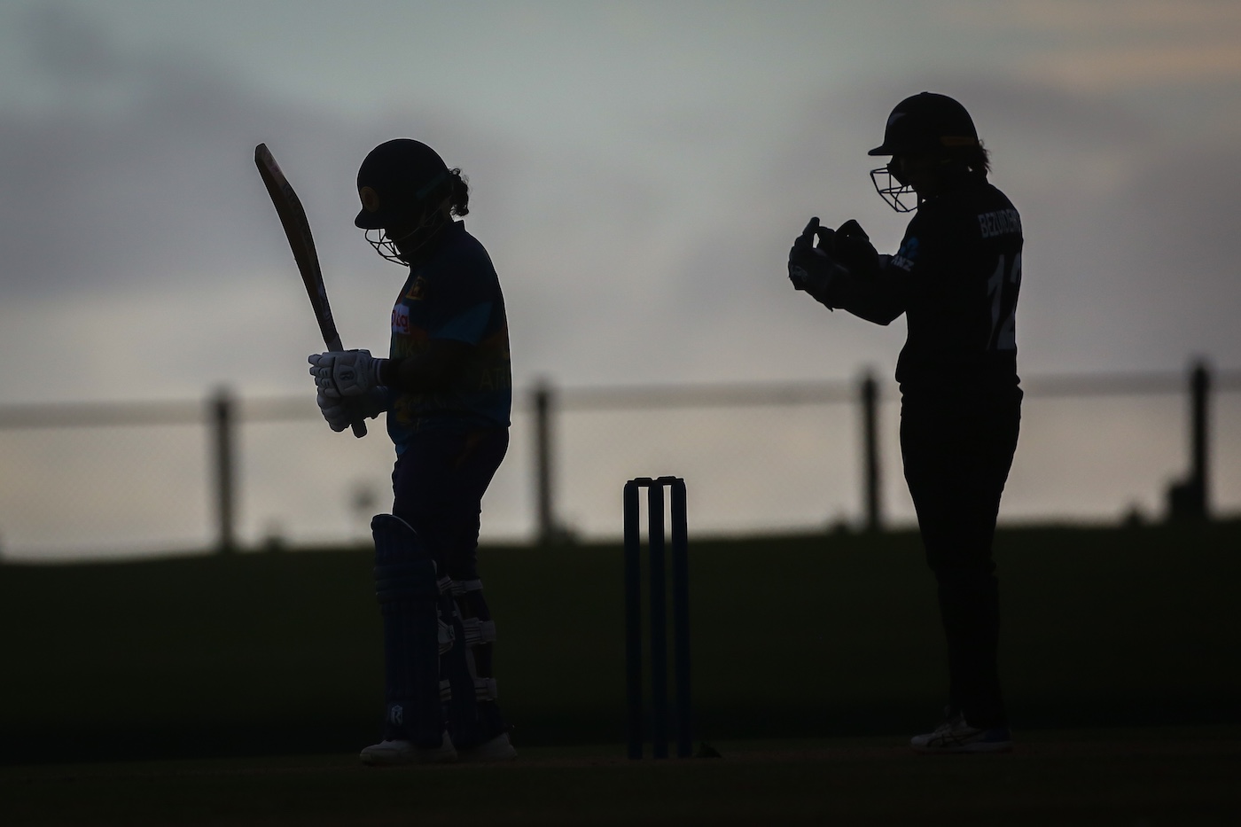 Lights, camera, inaction: a moment of stillness for Athapaththu and Bezuidenhout