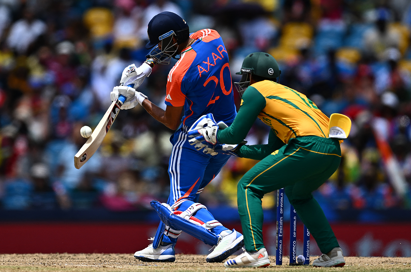 The fifth element: promoted up the order in the 2024 T20 World Cup final, Axar batted at a strike rate of 151.6, adding 72 runs off 54 balls with Virat Kohli