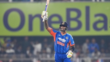 Suryakumar rises in ICC rankings after striking purple patch