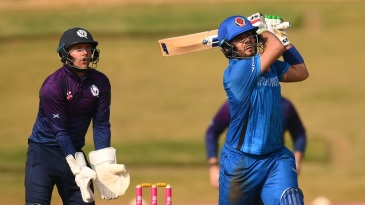 Rasooli, Nabi, Omarzai star in Afghanistan’s comfortable win over Scotland