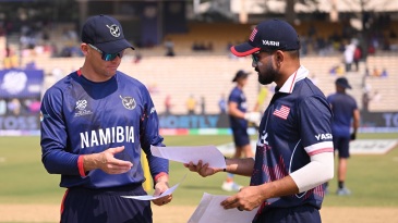 USA opt to bat, Netravalkar comes in for Kenjige
