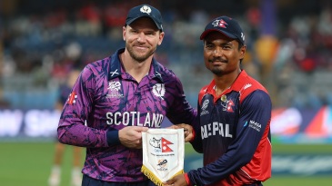 Nepal win toss, bowl against Scotland