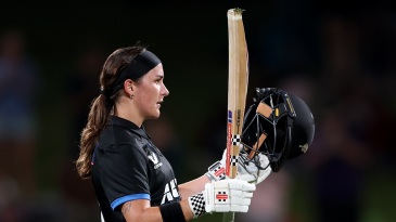 Captain Kerr slams maiden T20I ton as New Zealand thrash Zimbabwe