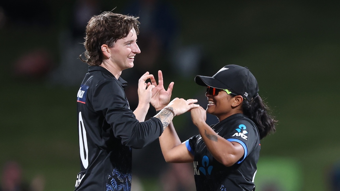 Nensi Patel and Jess Kerr lead New Zealand to series sweep over Zimbabwe