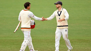 Victoria, South Australia shake on a draw ahead of real contest next week