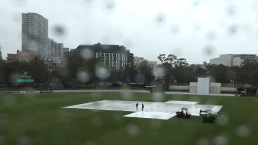 Rain ruins opening day after Victoria tear through SA top order
