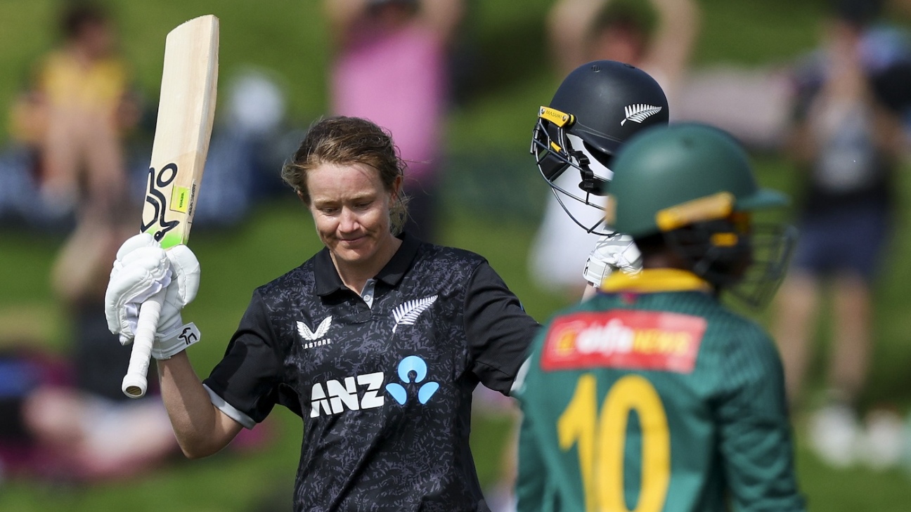 Green 141*, Mair five-for headline New Zealand’s series-clinching win