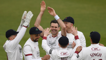 Evergreen Anderson takes five to leave Northants on the ropes