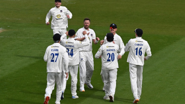 Sussex beat Leicestershire and the rain for third win of the season