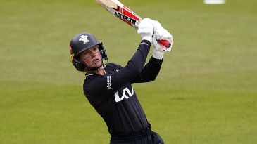 Surrey stumble home after Paige Scholfield’s fireworks