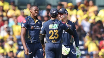 Rabada and Sudharsan crush CSK