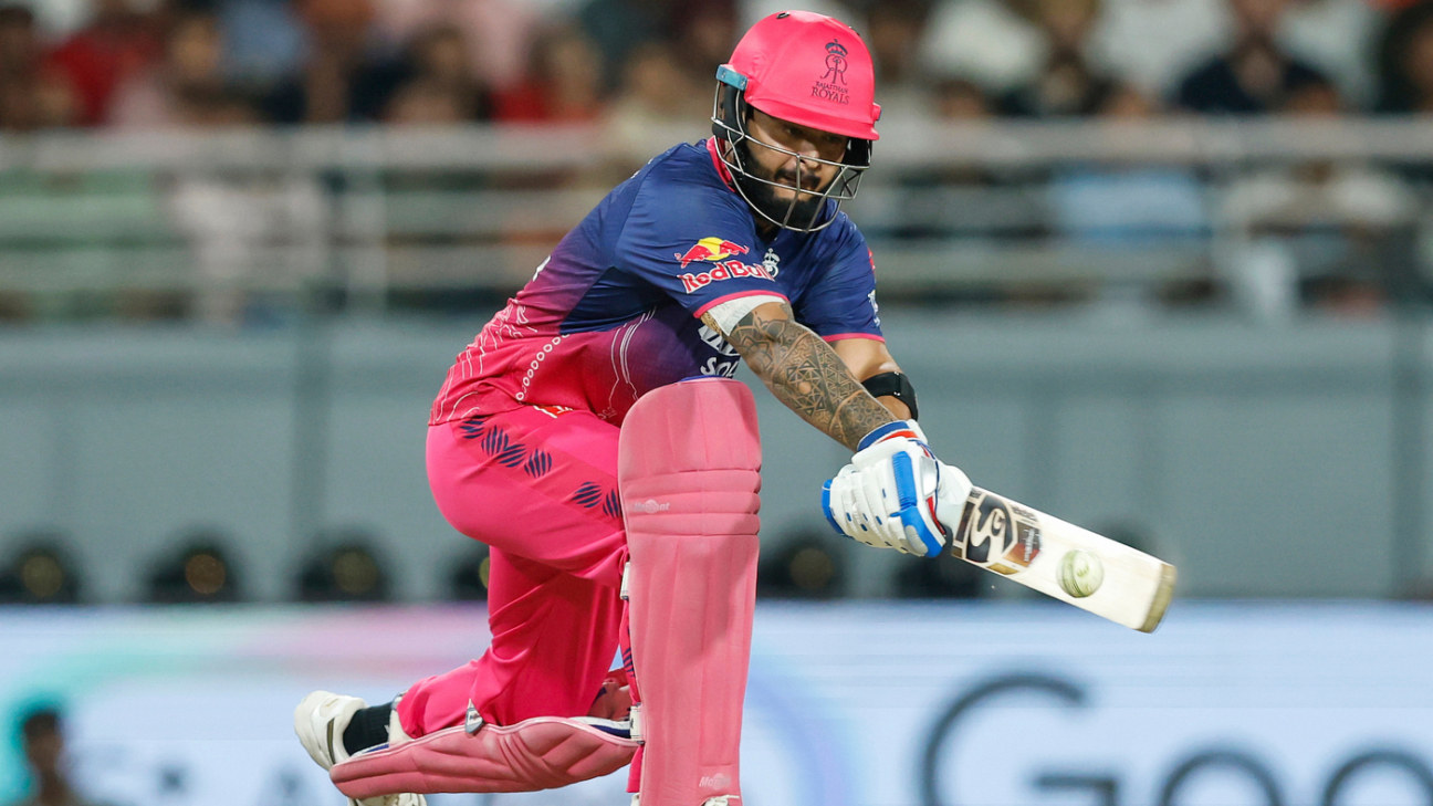 Parag penalised after being caught vaping during PBKS vs RR match