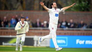 Gregory six-for, Thomas maiden hundred as Somerset take charge