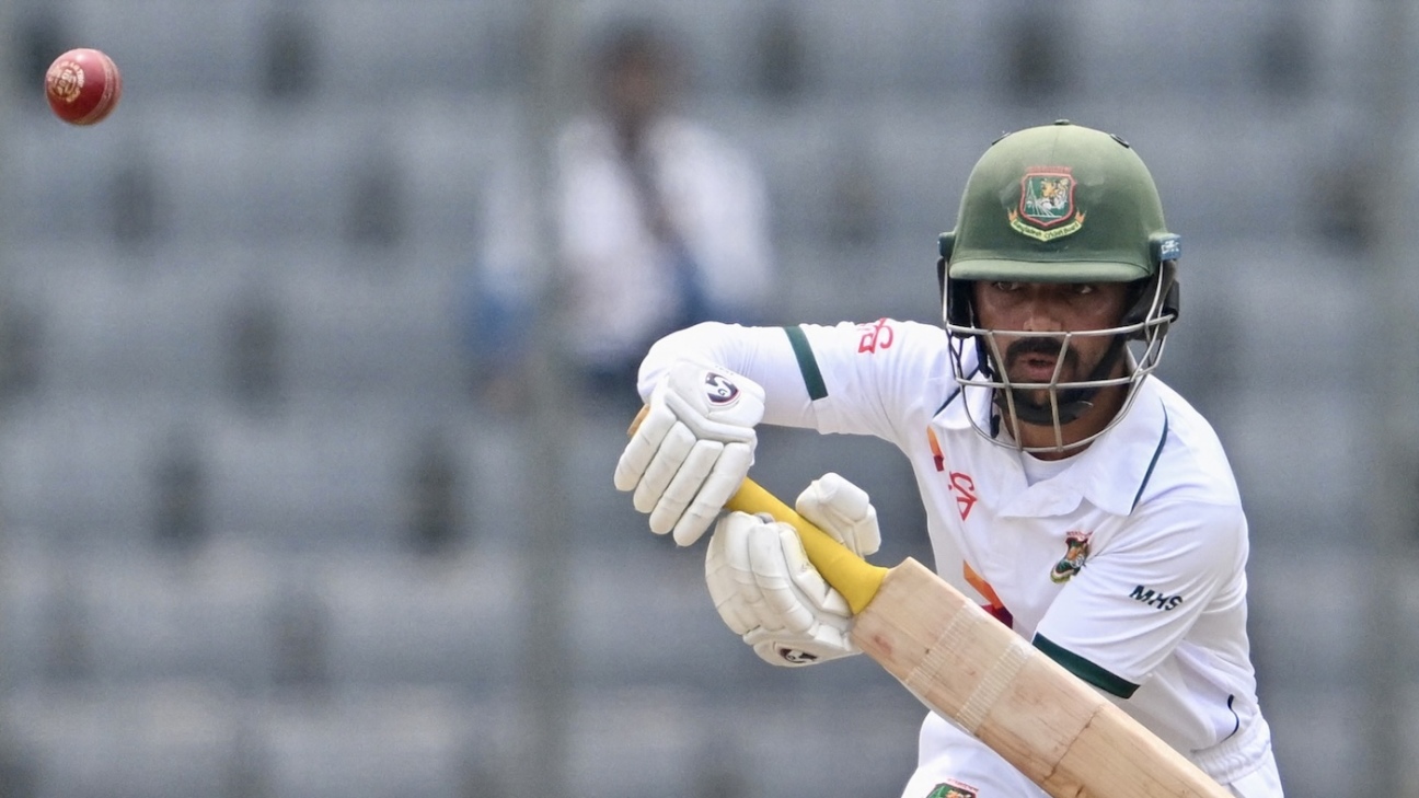 Mominul and Shanto put Bangladesh ahead on fourth morning