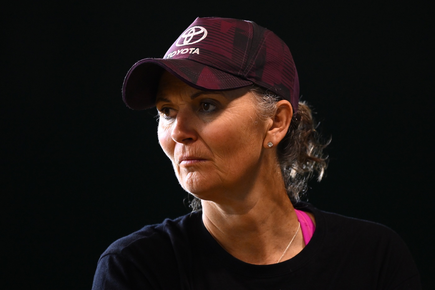 Edwards' playing career came to an abrupt end, but she came to terms with it. 
