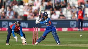 Rodrigues, Bhatia, Nandani star as India secure first blood