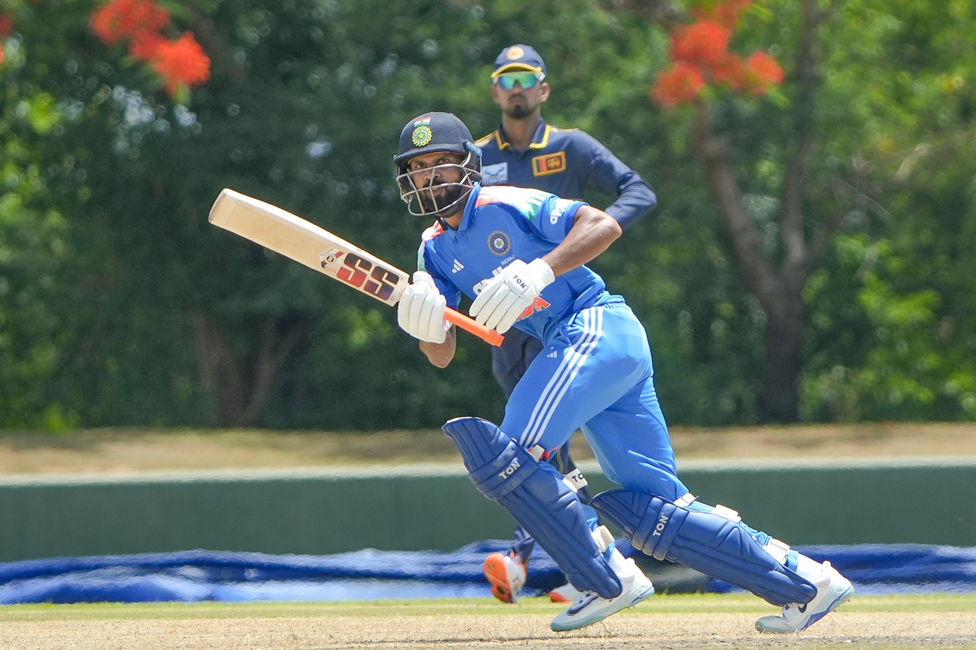 Gaikwad 101* trumps Arachchige 74 as India A win t