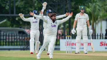Kushagra hundred, Mulani four-for put India A in command against Australia A
