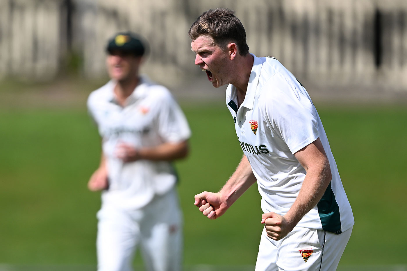 Wickets tumble in Hobart to leave contest evenly poised