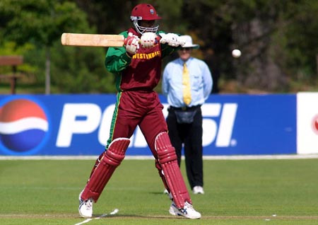 Pagon shapes to play a short ball. ICC Under-19 World Cup Super League Group 1: India Under-19s v West Indies Under-19s at Lincoln, 27 Jan 2002 | Photo | Global | ESPNcricinfo.com